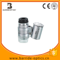 60X High Power Illuminated Pocket Microscope Magnifying Glass With Led Light(BM-MG8008)